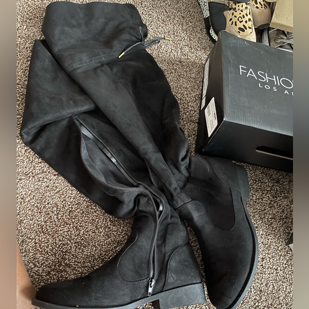 Over the knee boots